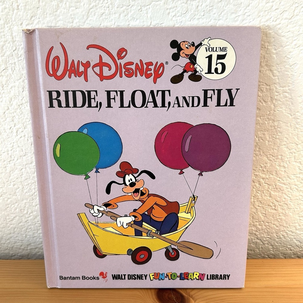 Walt Disney Fun-to-Learn Library Volume 15: Ride, Float, and Fly Hard Cover